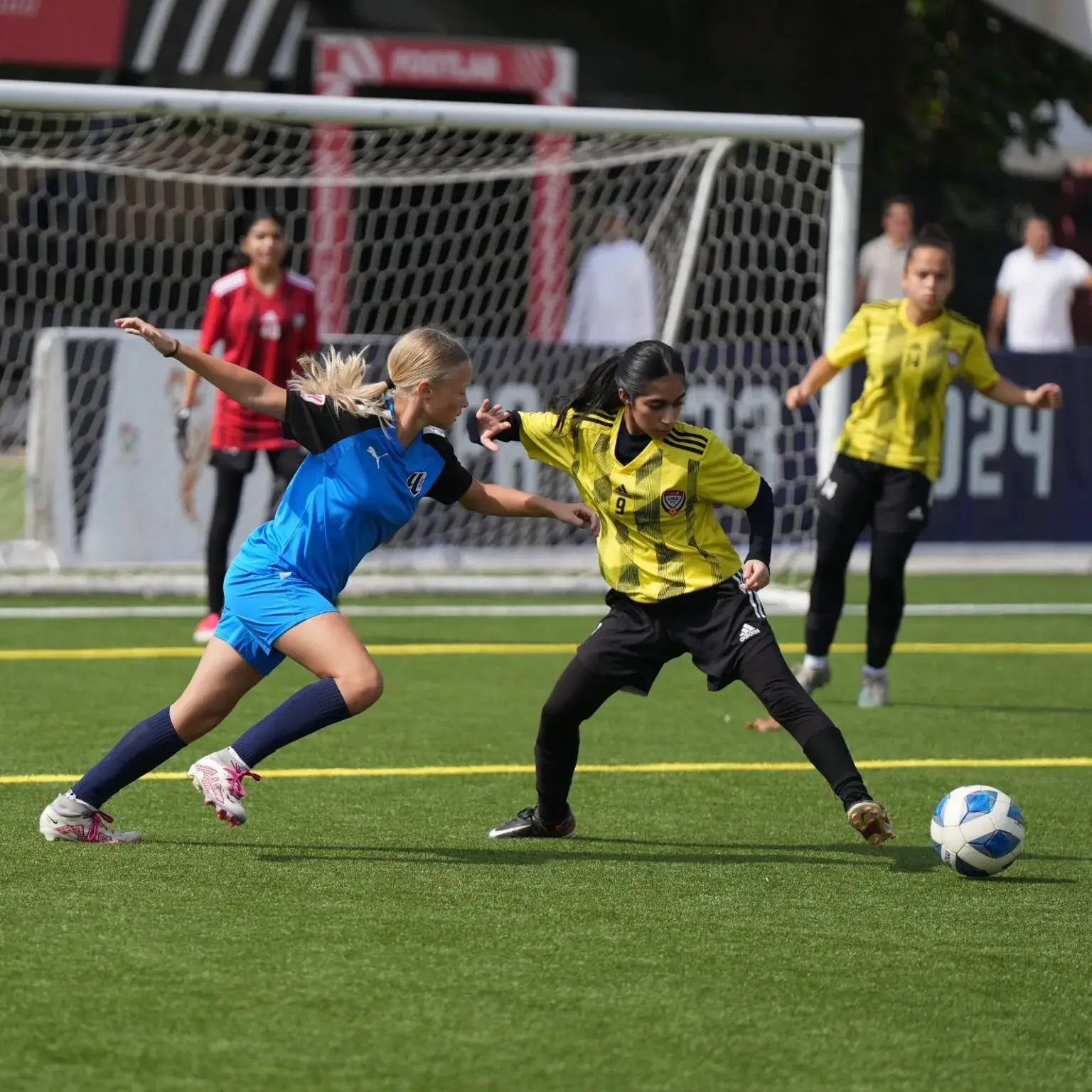 DOFA Season 2023 | A girls' team playing football