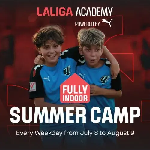 Football Summer Camp Dubai | LaLiga Academy, powered by Puma, offers indoor summer camp